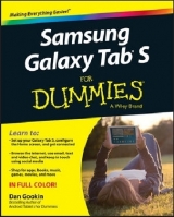 Samsung Galaxy Tab S For Dummies - Gookin, Dan