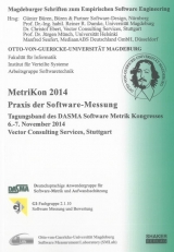 MetriKon 2014 - Praxis der Software-Messung - 