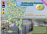 TourenAtlas Wasserwandern / TA1 Schleswig-Holstein-Unterelbe - Erhard Jübermann