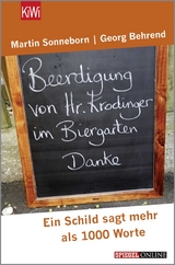 Beerdigung von Herrn Krodinger im Biergarten - Martin Sonneborn, Georg Behrend