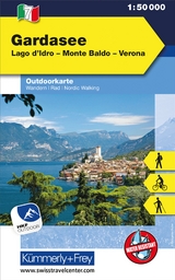 Kümmerly+Frey Outdoorkarte Gardasee 1:50.000 - 