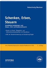 Schenken, Erben, Steuern - Halaczinsky, Raymond; Wochner, Georg