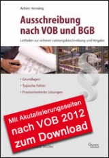 Ausschreibung nach VOB und BGB - Achim Henning