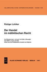 Der Handel im malikitischen Recht - Rüdiger Lohlker