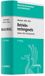 Betriebsrentengesetz - Blomeyer, Wolfgang; Otto, Klaus; Rolfs, Christian