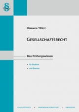 Gesellschaftsrecht - Karl-Edmund Hemmer, Achim Wüst