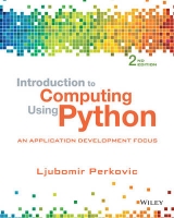 Introduction to Computing Using Python - Perkovic, Ljubomir