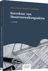 Korrektur von Steuerverwaltungsakten - Roberto Bartone, Alexander von Wedelstädt