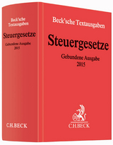 Steuergesetze Gebundene Ausgabe 2015