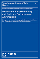 Mindestzuführungsverordnung und Revision - Berichte aus der Anwaltspraxis - 