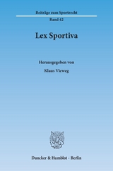 Lex Sportiva. - 