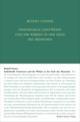 Individuelle Geistwesen und ihr Wirken in der Seele des Menschen - Rudolf Steiner