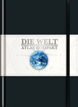 KUNTH Taschenatlas Die Welt - Atlas kompakt, schwarz - 