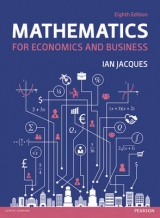 Mathematics for Economics and Business - Jacques, Ian