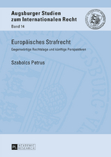 Europäisches Strafrecht - Szabolcs Petrus