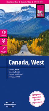 Reise Know-How Landkarte Kanada West / West Canada (1:1.900.000) -  Reise Know-How Verlag Peter Rump GmbH