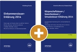 Einkommensteuer-Erklärung 2014 + Körperschaftsteuer-/Gewerbesteuer-/Umsatzsteuer-Erklärung 2014 (Kombiprodukt) - 