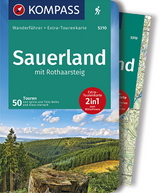 KOMPASS Wanderführer Sauerland mit Rothaarsteig - Sylvia und Thilo Behla, Klaus Harnach