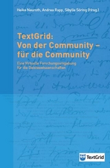 TextGrid: Von der Community – für die Community - 