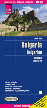 Reise Know-How Landkarte Bulgarien / Bulgaria (1:400.000) - Reise Know-How Verlag Peter Rump