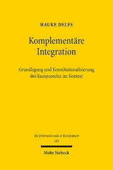 Komplementäre Integration - Hauke Delfs