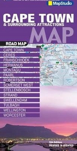 Road map Cape Town & surrounding attractions - MapStudio, MapStudio