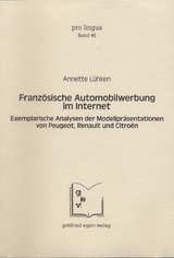 Französische Automobilwerbung im Internet - Annette Lühken