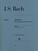 Johann Sebastian Bach - Sinfonien (Dreistimmige Inventionen) - Bach, Johann Sebastian; Scheideler, Ullrich