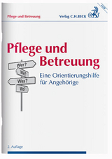 Pflege und Betreuung - Friedel, Wolfram; Petz, Cornelia