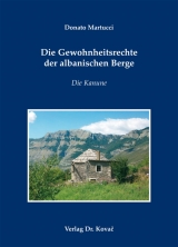 Die Gewohnheitsrechte der albanischen Berge - Donato Martucci