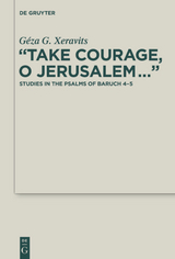 “Take Courage, O Jerusalem…” - Géza G. Xeravits