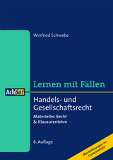 Handels- und Gesellschaftsrecht - Schwabe, Winfried