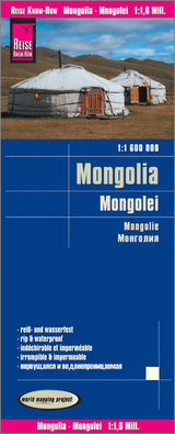 Reise Know-How Landkarte Mongolei (1:1.600.000) - Peter Rump, Reise Know-How Verlag