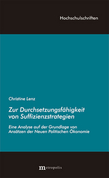 Zur Durchsetzungsfähigkeit von Suffizienzstrategien - Christine Lenz