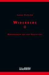 Widerrede II - Gunter Bleibohm