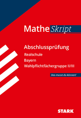 STARK MatheSkript Realschule - Gruppe II/III - Bayern