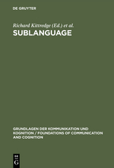 Sublanguage - 