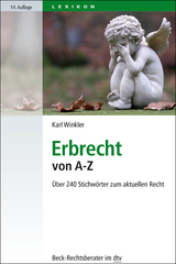 Erbrecht von A - Z - Karl Winkler