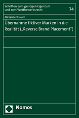 Übernahme fiktiver Marken in die Realität ("Reverse Brand Placement") - Alexander Hauch