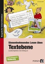 Sinnentnehmendes Lesen üben: Textebene - Julia Rosendahl