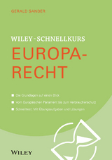 Wiley-Schnellkurs Europarecht - Gerald G. Sander