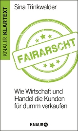 Fairarscht - Sina Trinkwalder