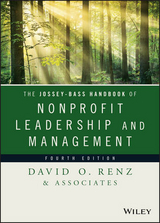 The Jossey-Bass Handbook of Nonprofit Leadership and Management - Renz, David O.