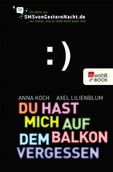 Du hast mich auf dem Balkon vergessen -  Anna Koch,  Axel Lilienblum