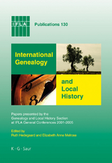 International Genealogy and Local History - 