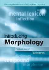 Introducing Morphology - Lieber, Rochelle