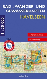 Rad-, Wander- und Gewässerkarten-Set: Havelseen - 