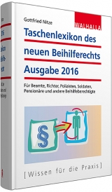 Taschenlexikon Beihilferecht Ausgabe 2016 - Gottfried Nitze