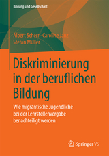 Diskriminierung in der beruflichen Bildung - Albert Scherr, Caroline Janz, Stefan Müller