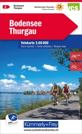 Kümmerly+Frey Velokarte 2 Bodensee, Thurgau 1:60.000 - 